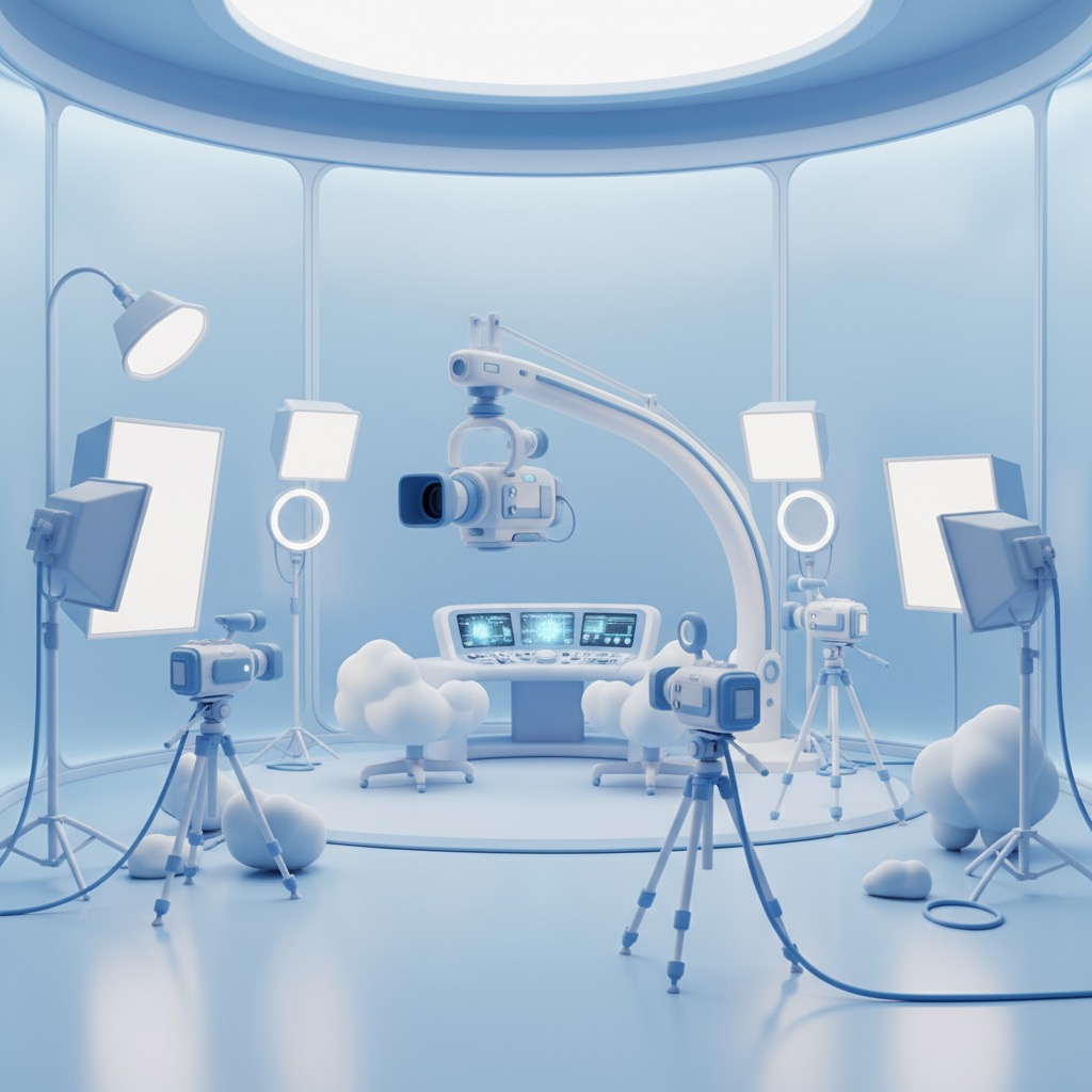 Short video production studio